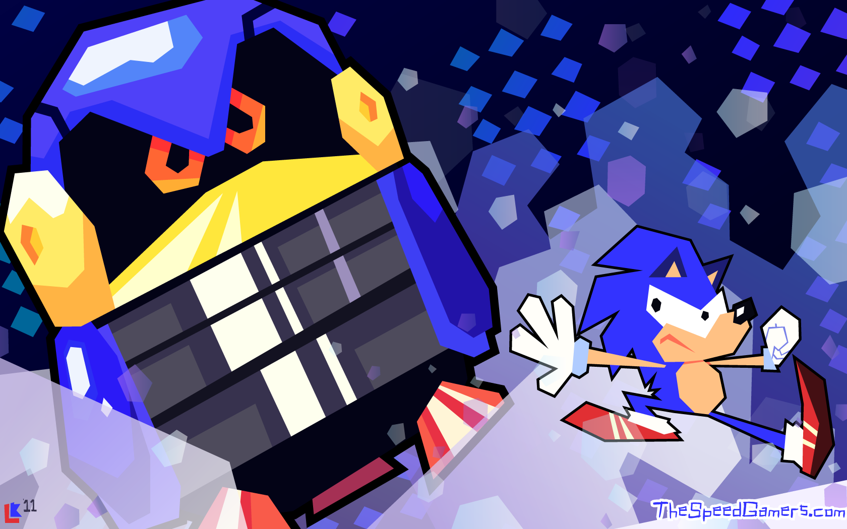 OILD: Robotnik Winter Zone by jazaaboo