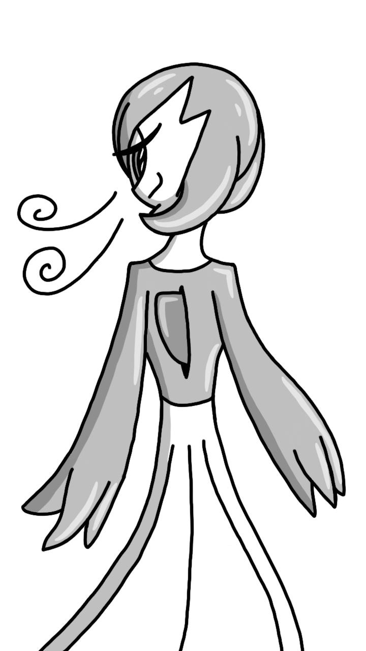 Gardevoir Is Leaving (sketch) by Imaflashdemon