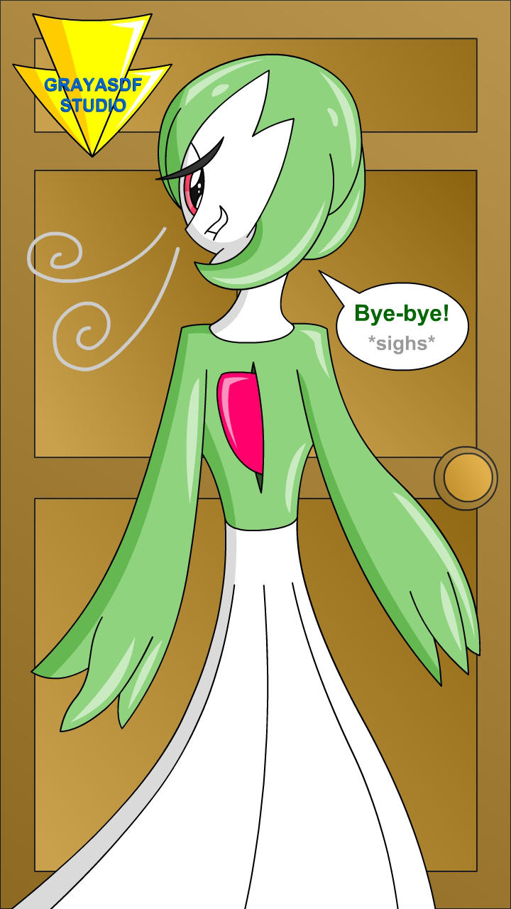 Gardevoir Is Leaving (coloured) by Imaflashdemon