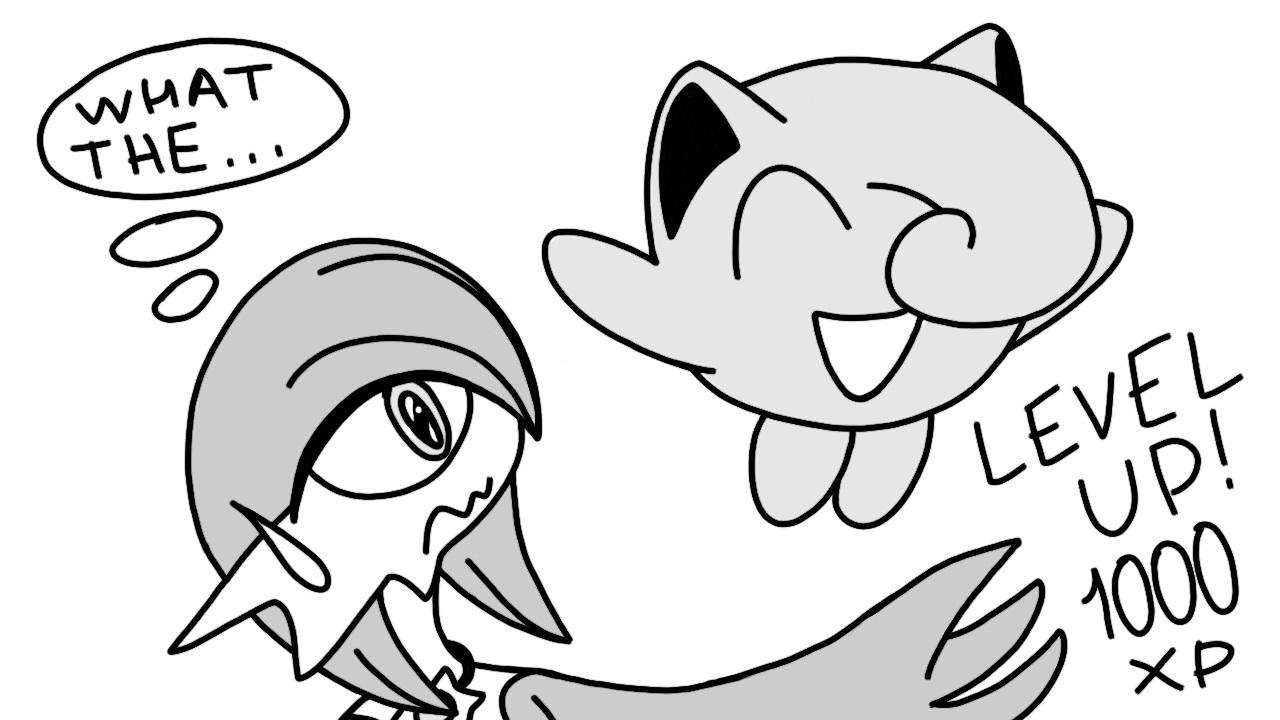 Jigglypuff Is Alive! (sketch) by Imaflashdemon