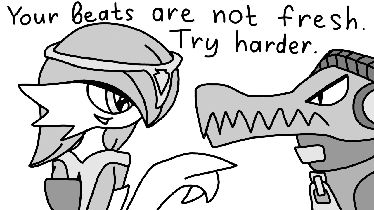 AIN'T NOTHING LIKE A FRESH DRAWING (sketch) by Imaflashdemon