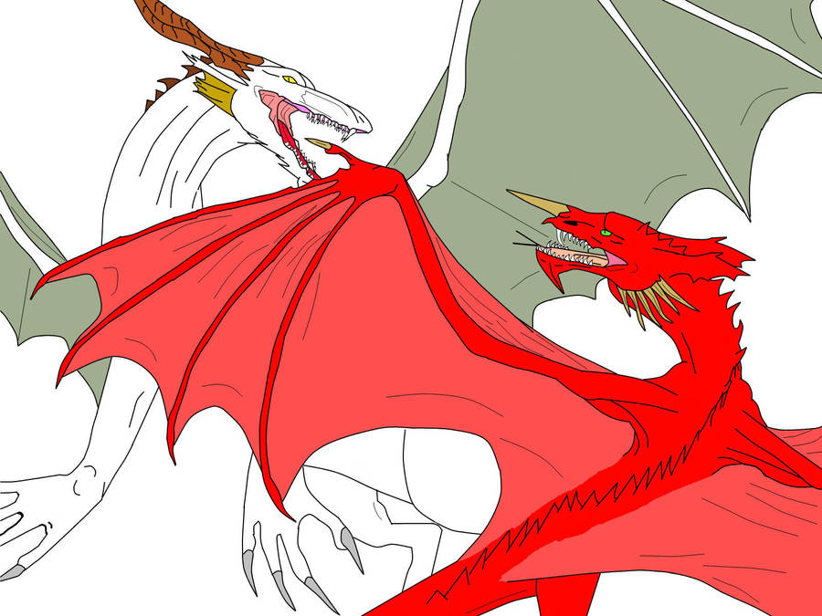Red Dragon Vs White Dragon