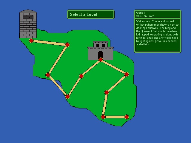 Angry Signs vs. the Haters 2 - World 1 Levels by Belinda-Emily-Back