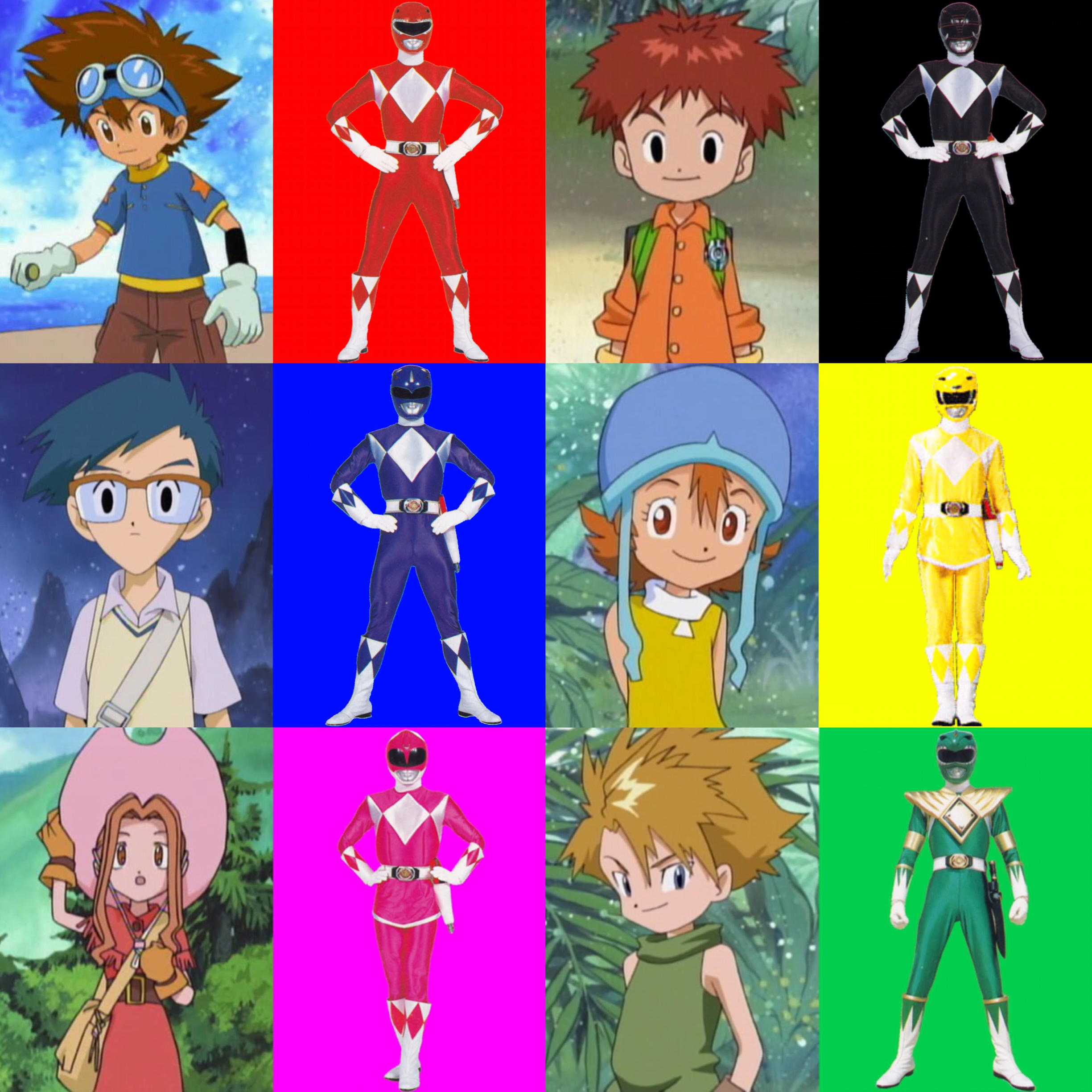 Digimon MMPR (Season 1) by PinkRangerFan on DeviantArt