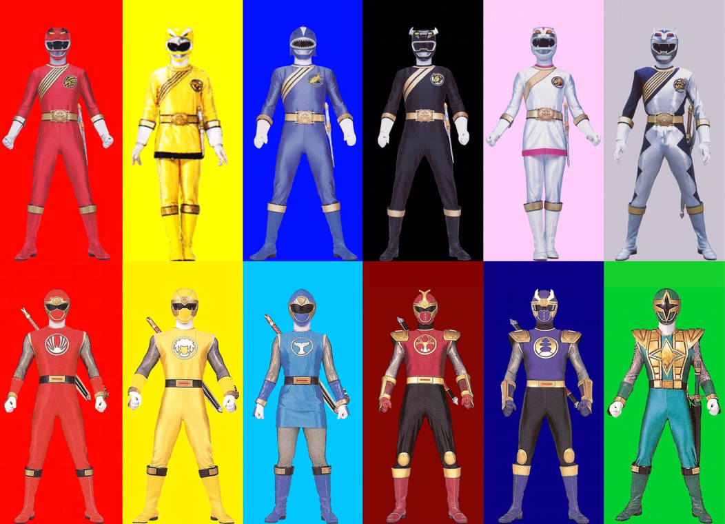Wild Force Ninja Storm Team up by PinkRangerFan on DeviantArt