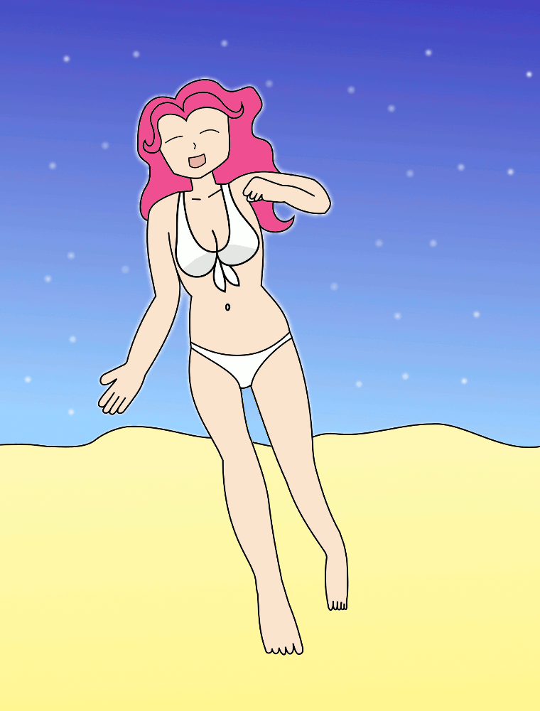 Human Pinkie Pie: Request by razorsharpfang