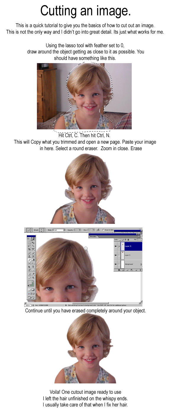 Cutting An Image by BBs-Brushes