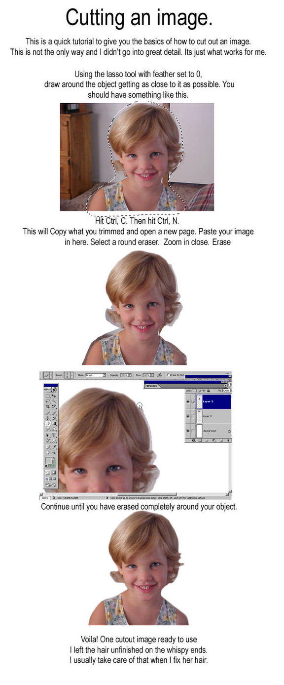 Cutting An Image by BBs-Brushes