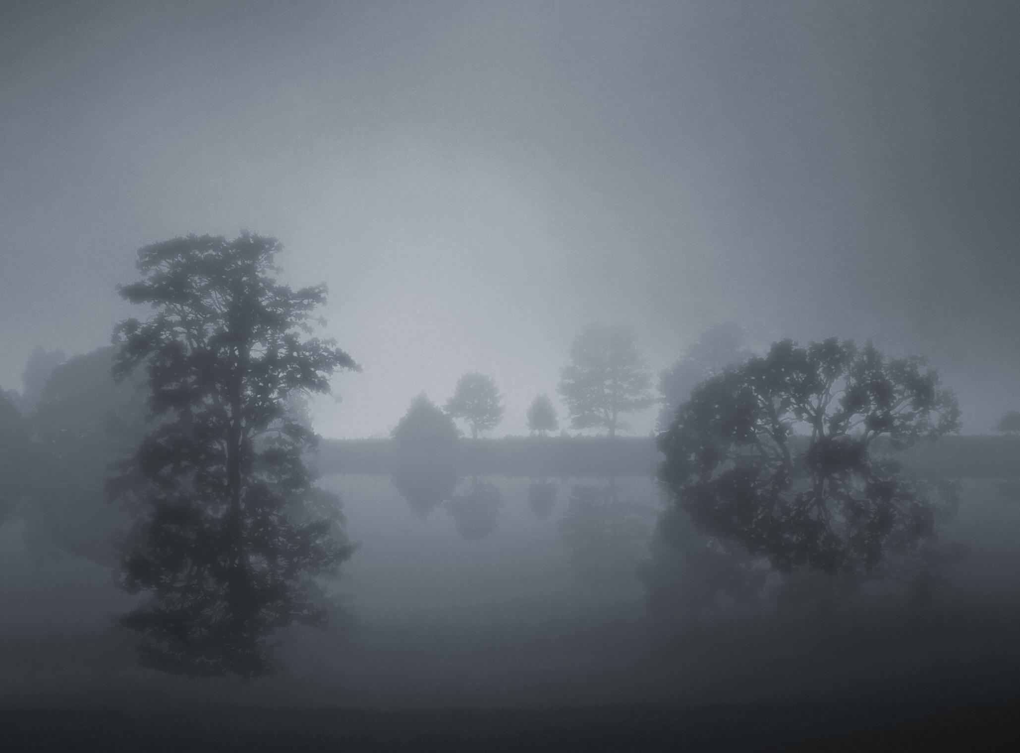 Fog Lake III by BBs-Brushes
