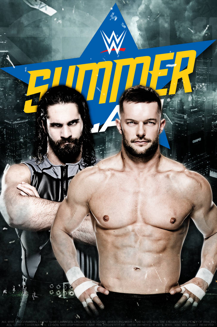 wwe summerslam 2016 poster