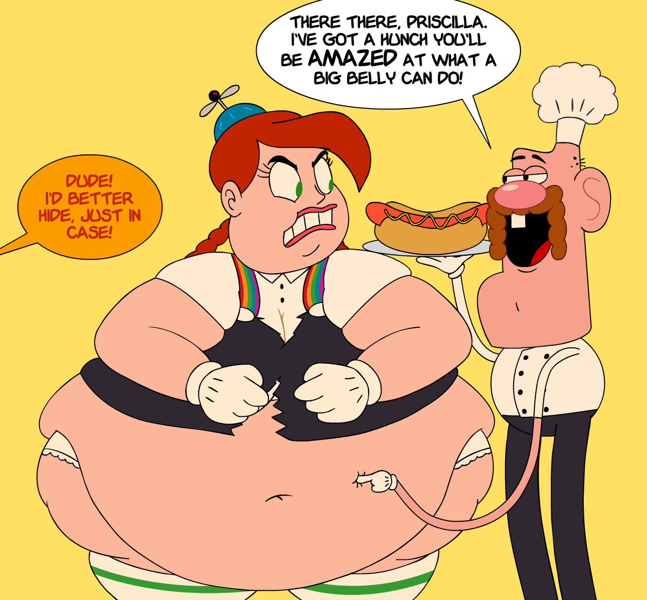 FAT: There will never be a Belly Sisterhood by Maxtaro