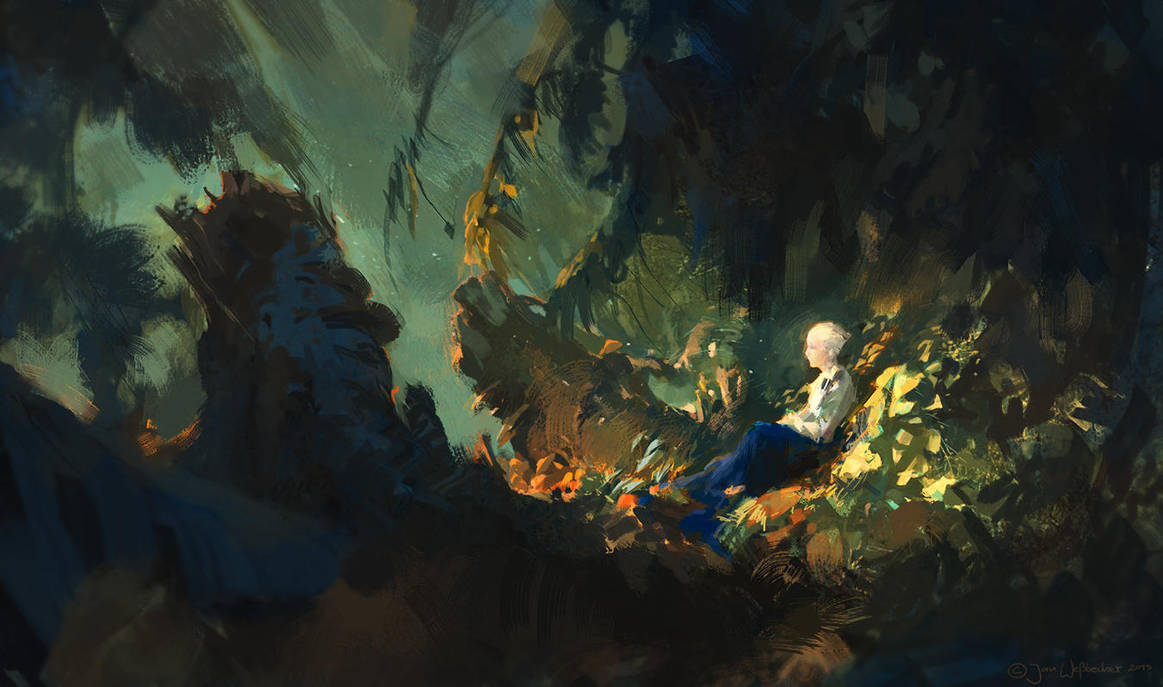 Relaxing in the forest by Jan-Wes Relaxing in the forest by Jan-Wes