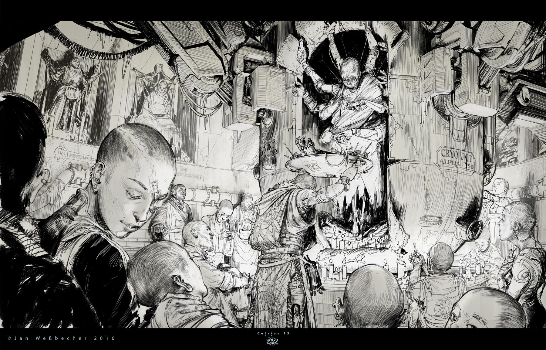 Celsius 13 - Funeral in Little Parthena by Jan-Wes