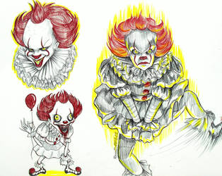 the dancing clown by RavenDANIELS