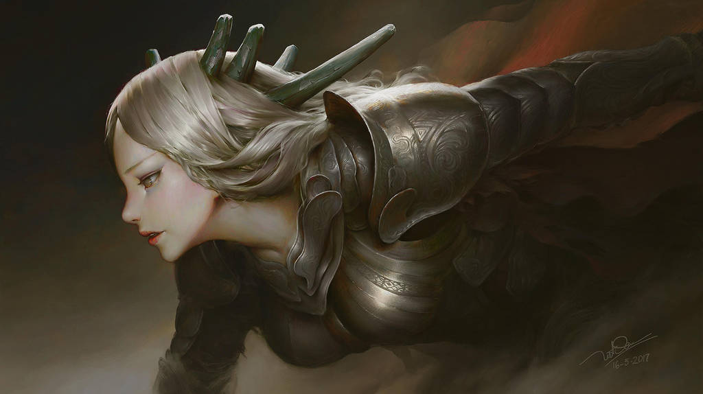 Dephanie the Light warrior by letrongdao