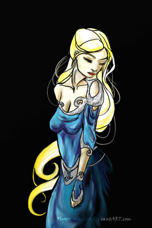 Blue Silk by Flynn-the-cat