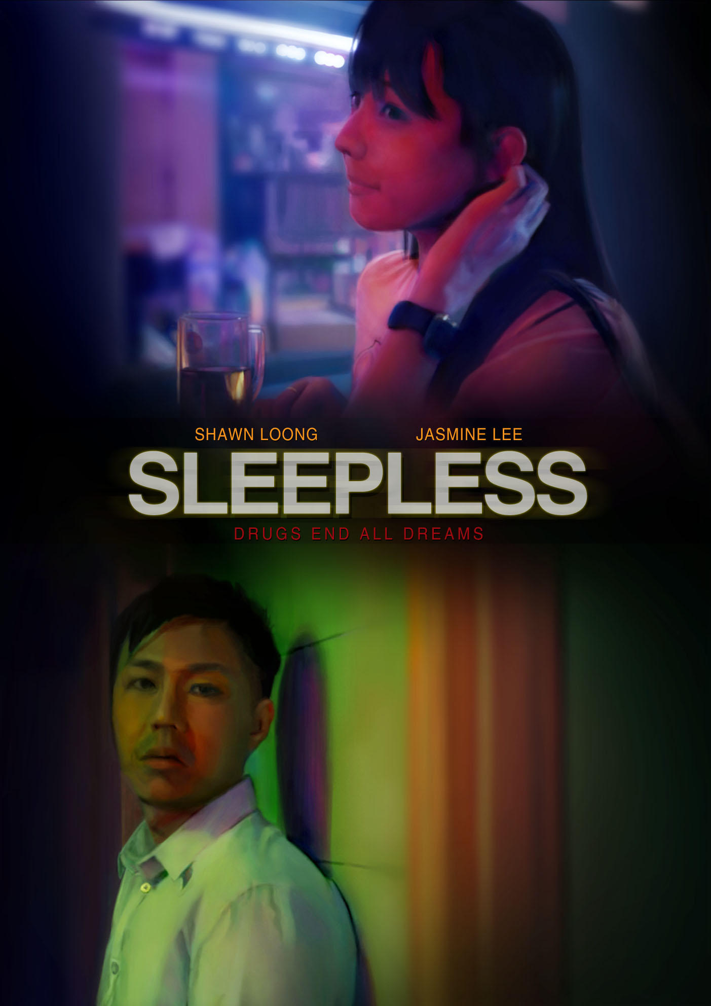Poster Drawing: SLEEPLESS by lyzeravern