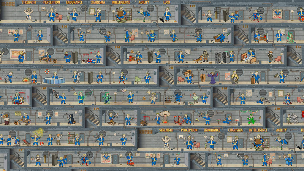 Fallout 4 Perk Chart Wallpaper By Footthumb On Deviantart Fallout 4 Perk Chart Wallpaper By Footthumb