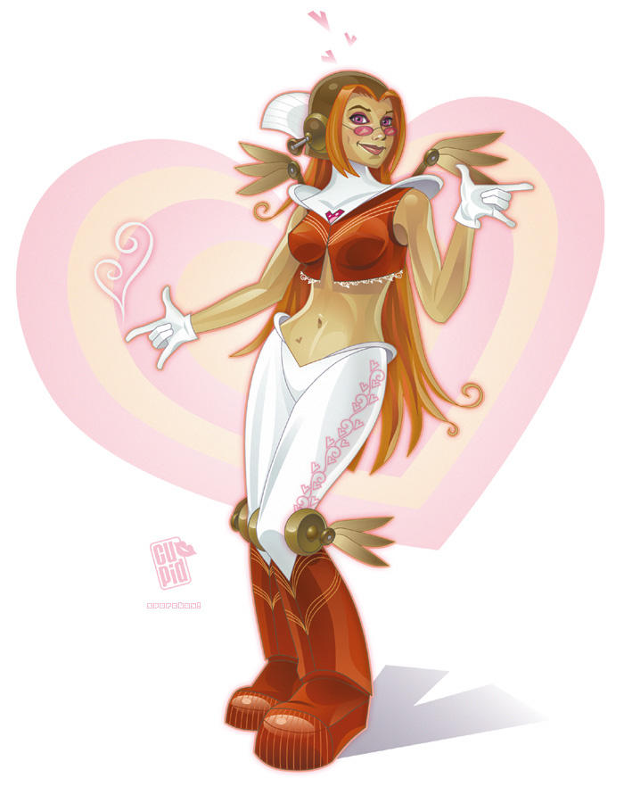 I'm with Cupid by sporeboy