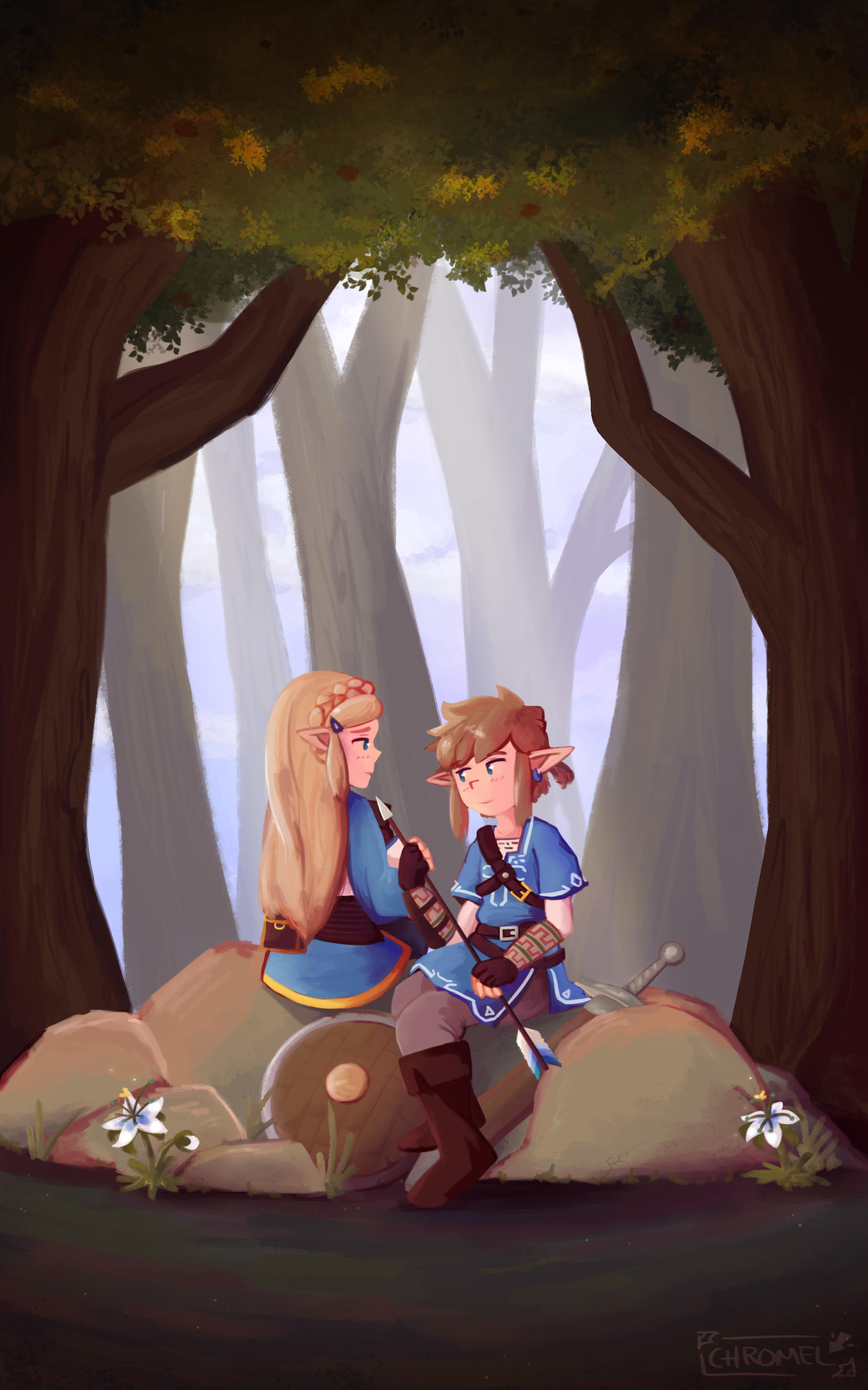 A New Adventure (Zelda: BotW) by Chromel