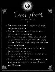 DN - Yaoi Note by Taymeho