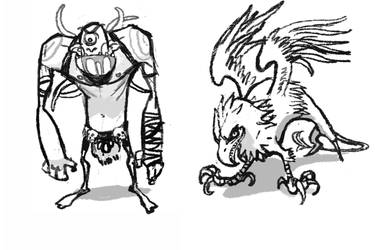 Creatures by ncorva