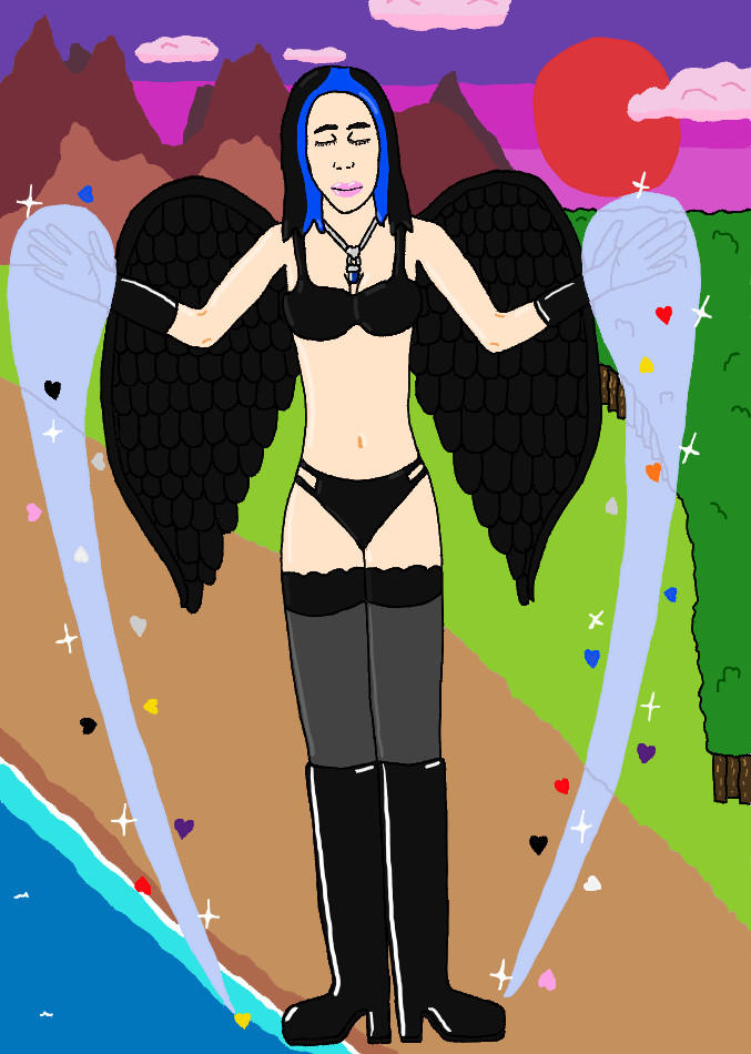 Sapphire: Dark Angel by jamesgannon