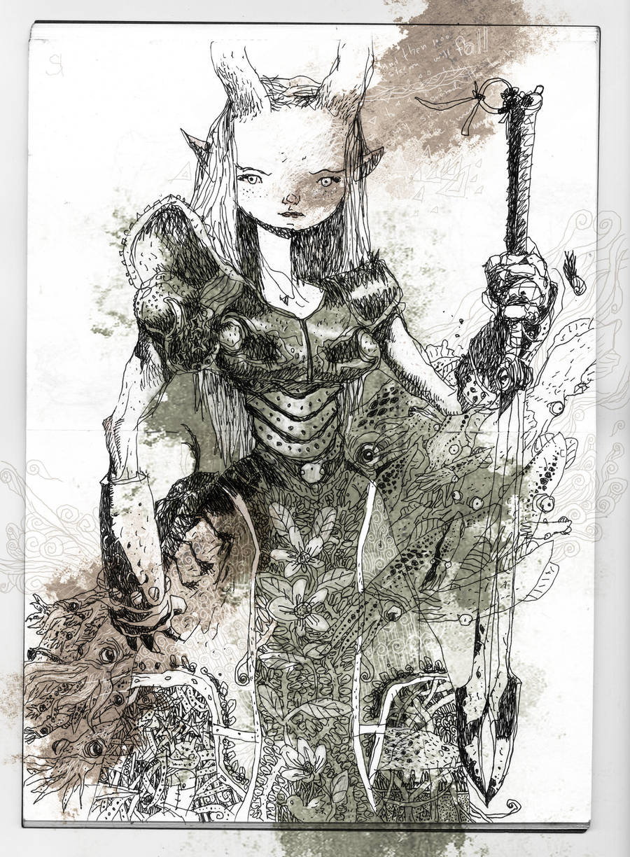 she maybe come from the sea by tonysandoval