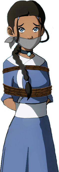 Katara Tied Up and Gagged by songokussjsannin8000