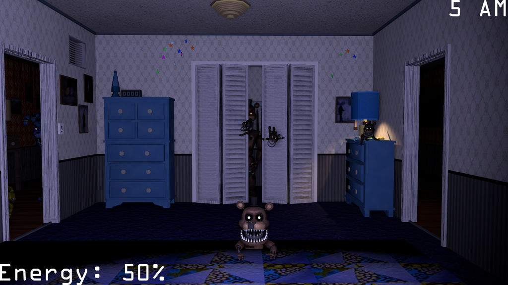 Картинки комнаты фнаф 4