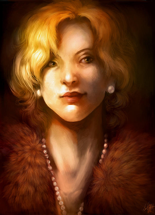 Caroline Portrait by malikaa