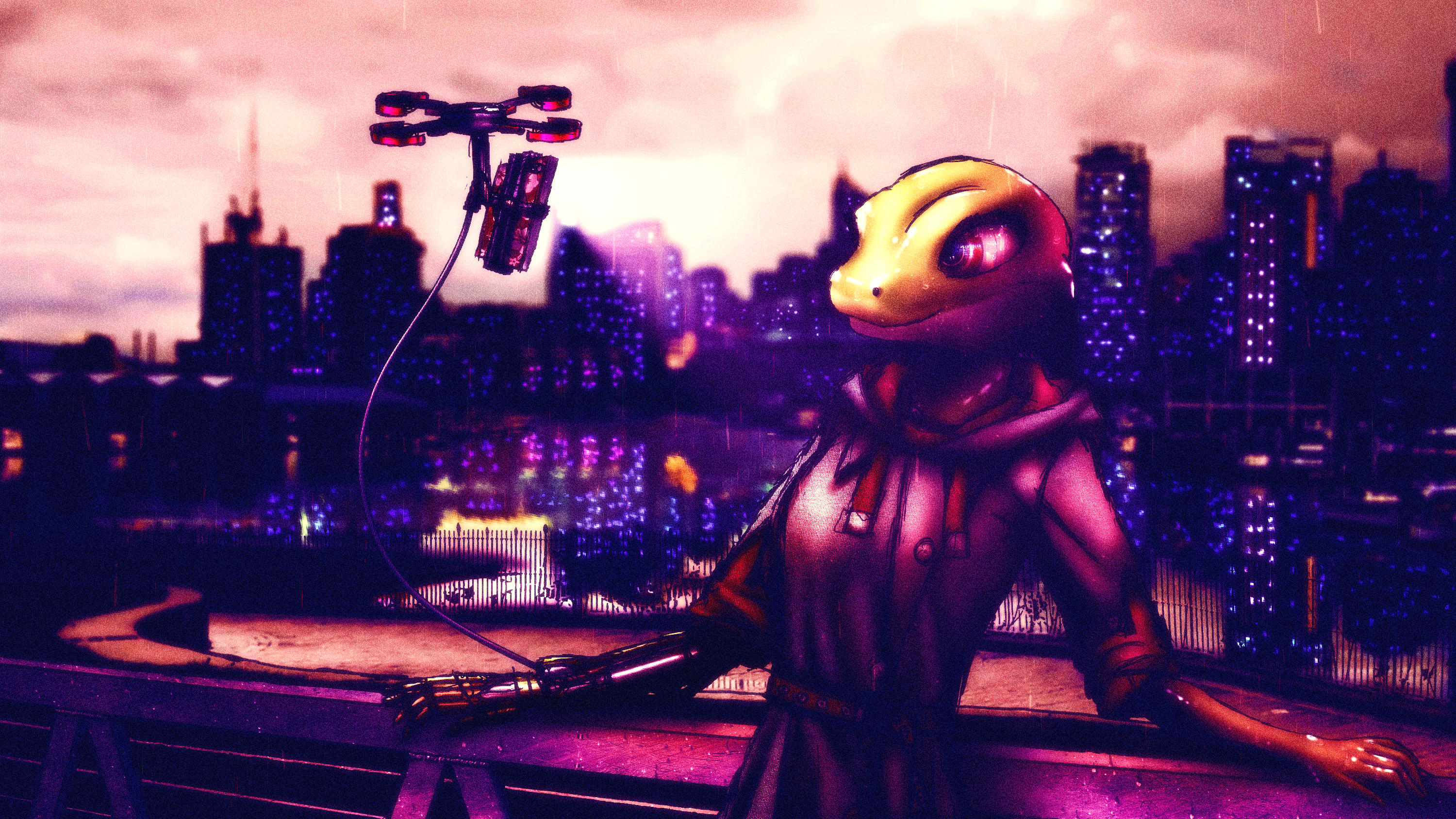 The Future of Selfies: Drones! by MetaDragonArt