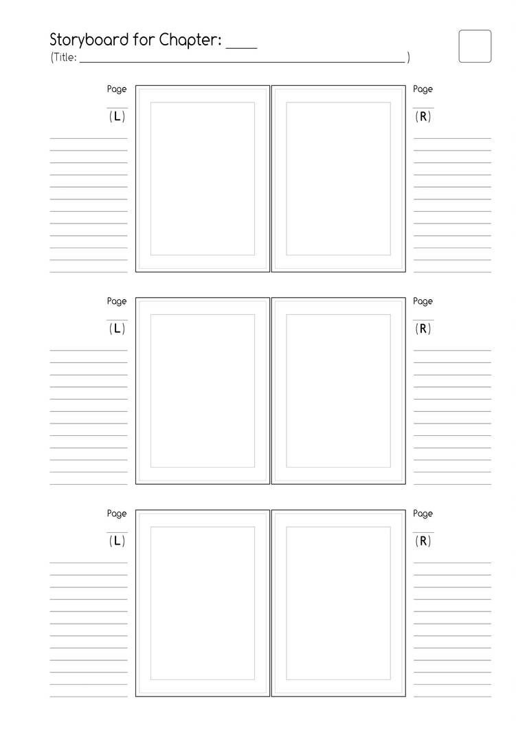 Comic Book Storyboard Template Pdf PDF Template