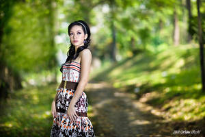 J in the forest by widjita