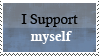 I support myself by dasaii