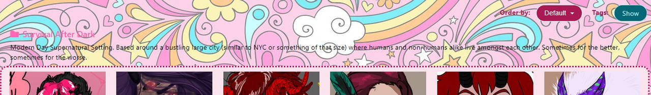 correct CSS tag for Folder Descriptions? on Toyhouse