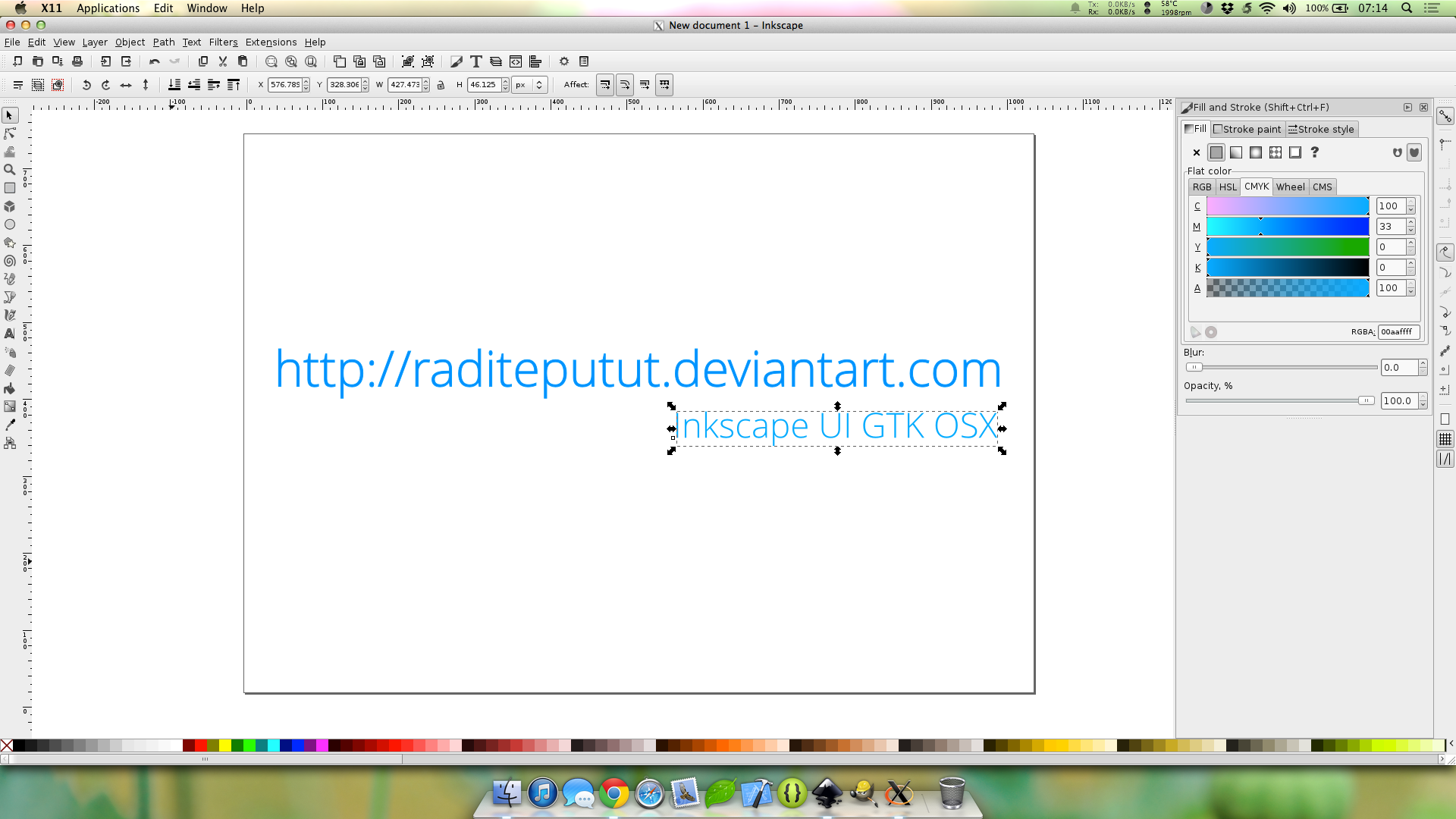 Smooth Inkscape UI GTK OSX by raditeputut