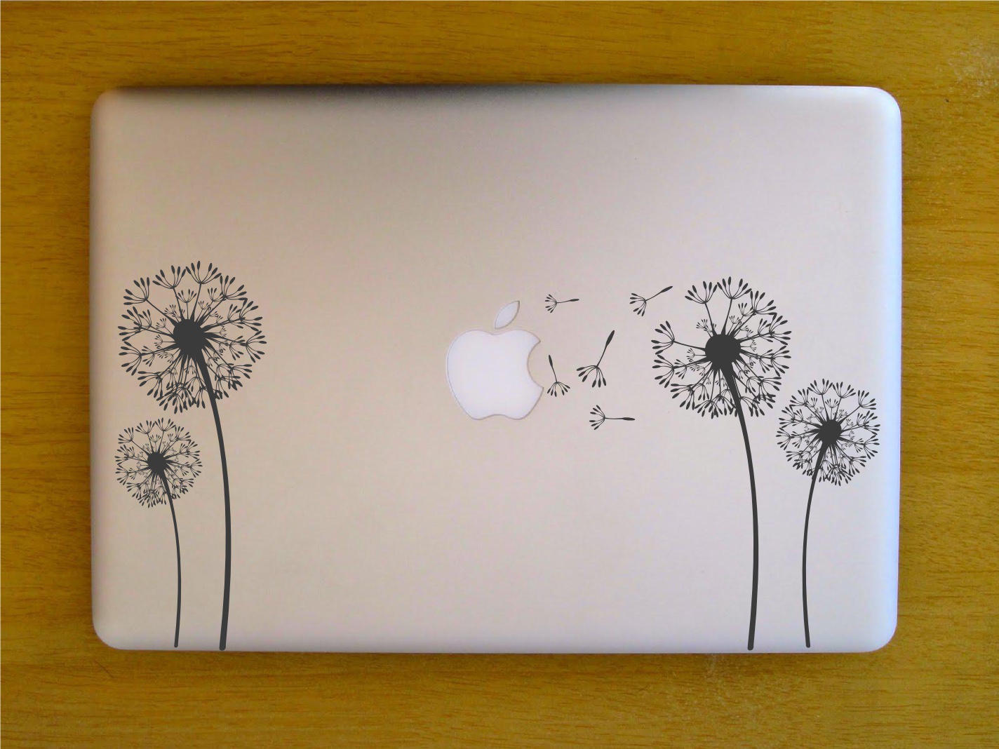 Decal Sticker MacBook Pro NonRetina DadelionFlower by raditeputut