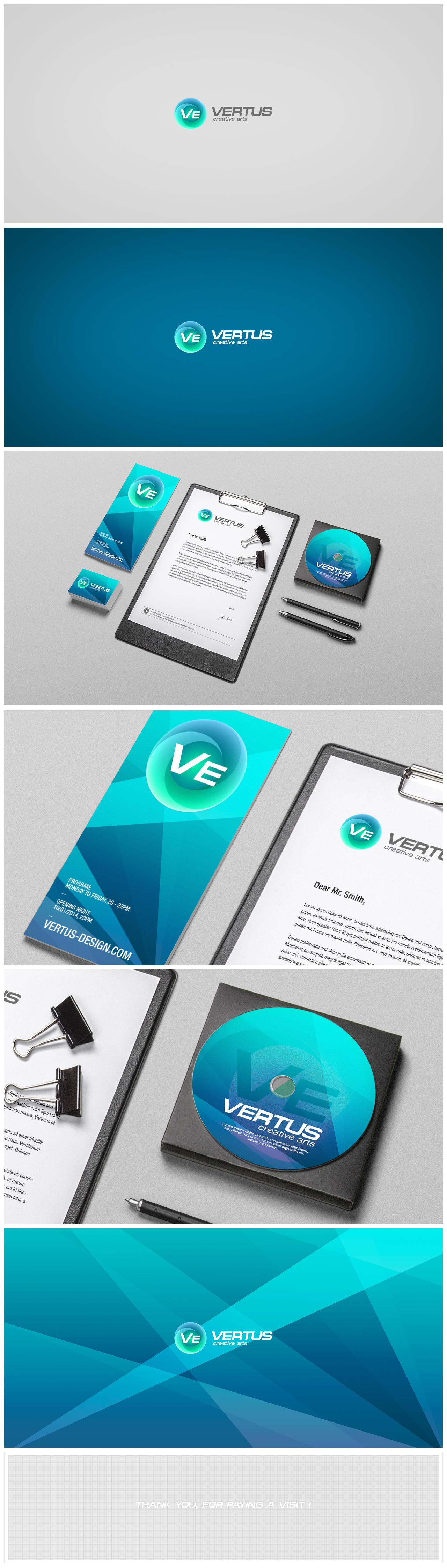 Vertus - Creative Arts, Identity by vertus-design