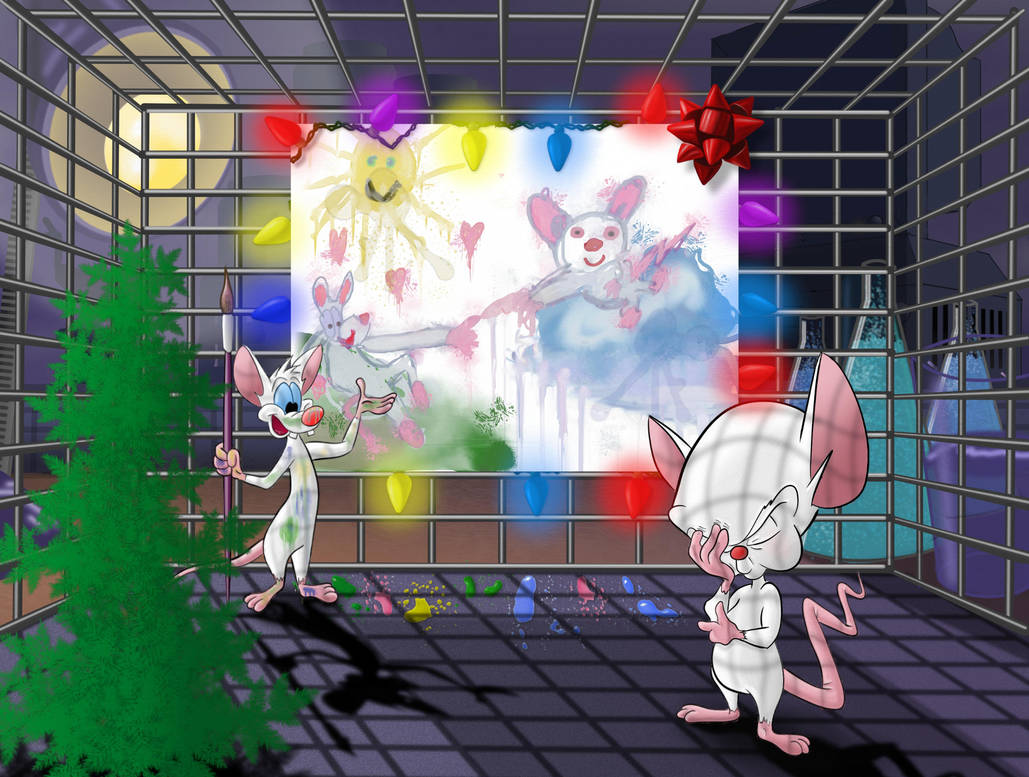 Pinky and the Brain - Christmas by Infindibulator
