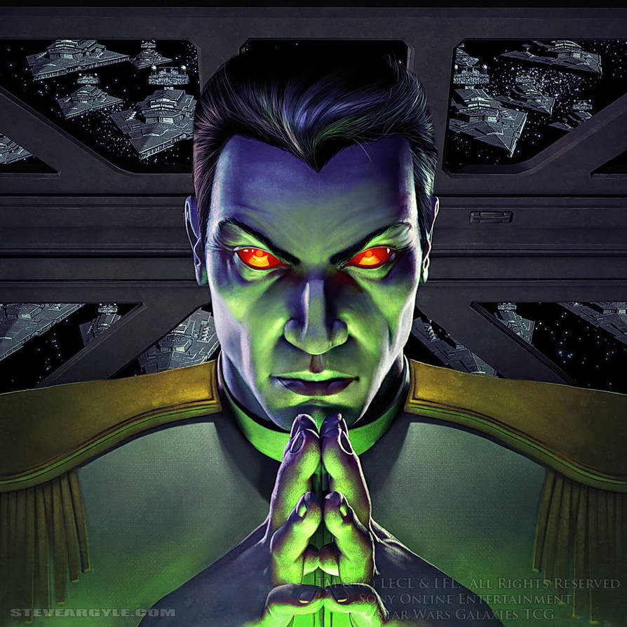 Grand Admiral Thrawn by SteveArgyle