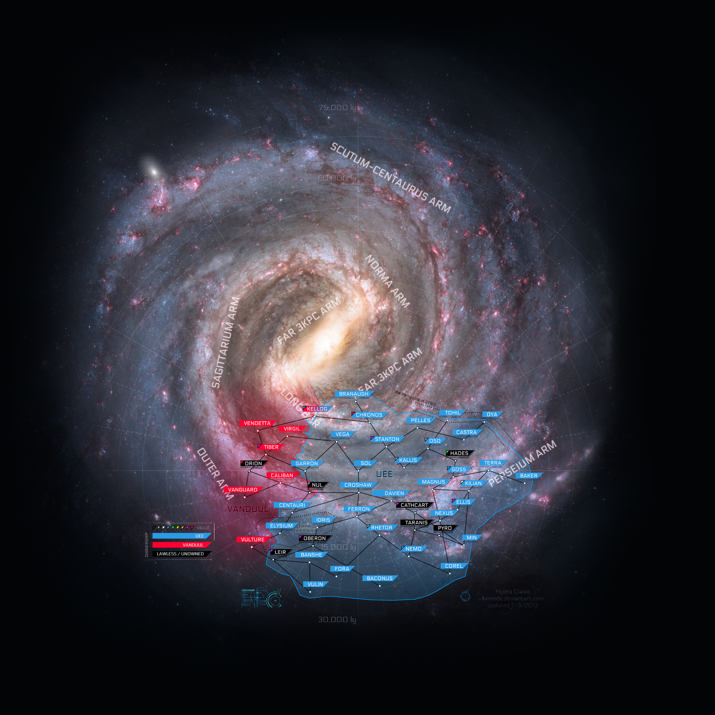 star citizen map found