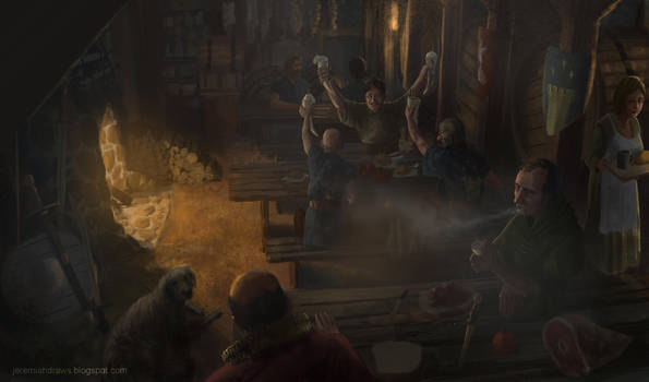 Mead Hall by J-Humphries