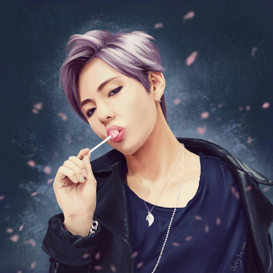 BTS - V fanart by vickysama on DeviantArt