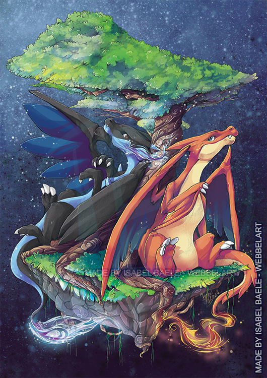 Charizards by tikopets