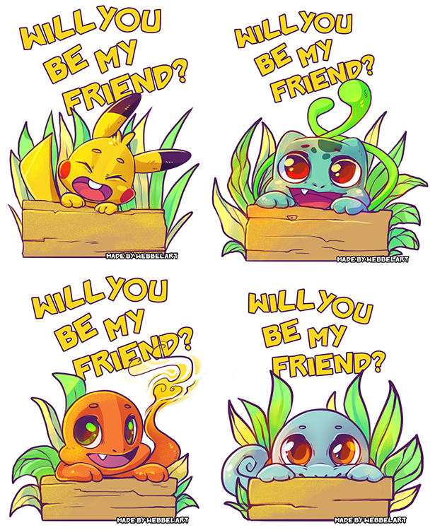 Will you be my friend PokemonGO by tikopets