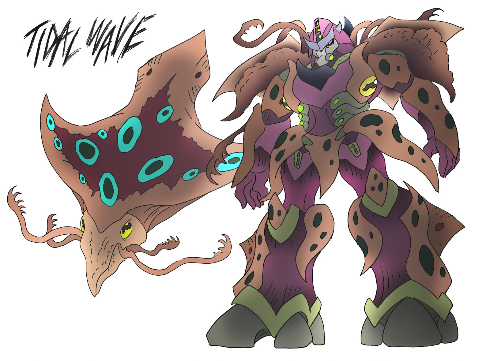Tidal Wave- Beast Wars Future by NickOnPlanetRipple