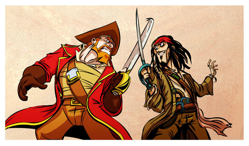 Pirate VS Pyrat by Balak01