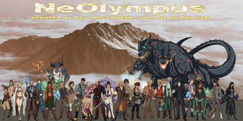 (NeOlympus) The Cast (... so far) by Roysovitch