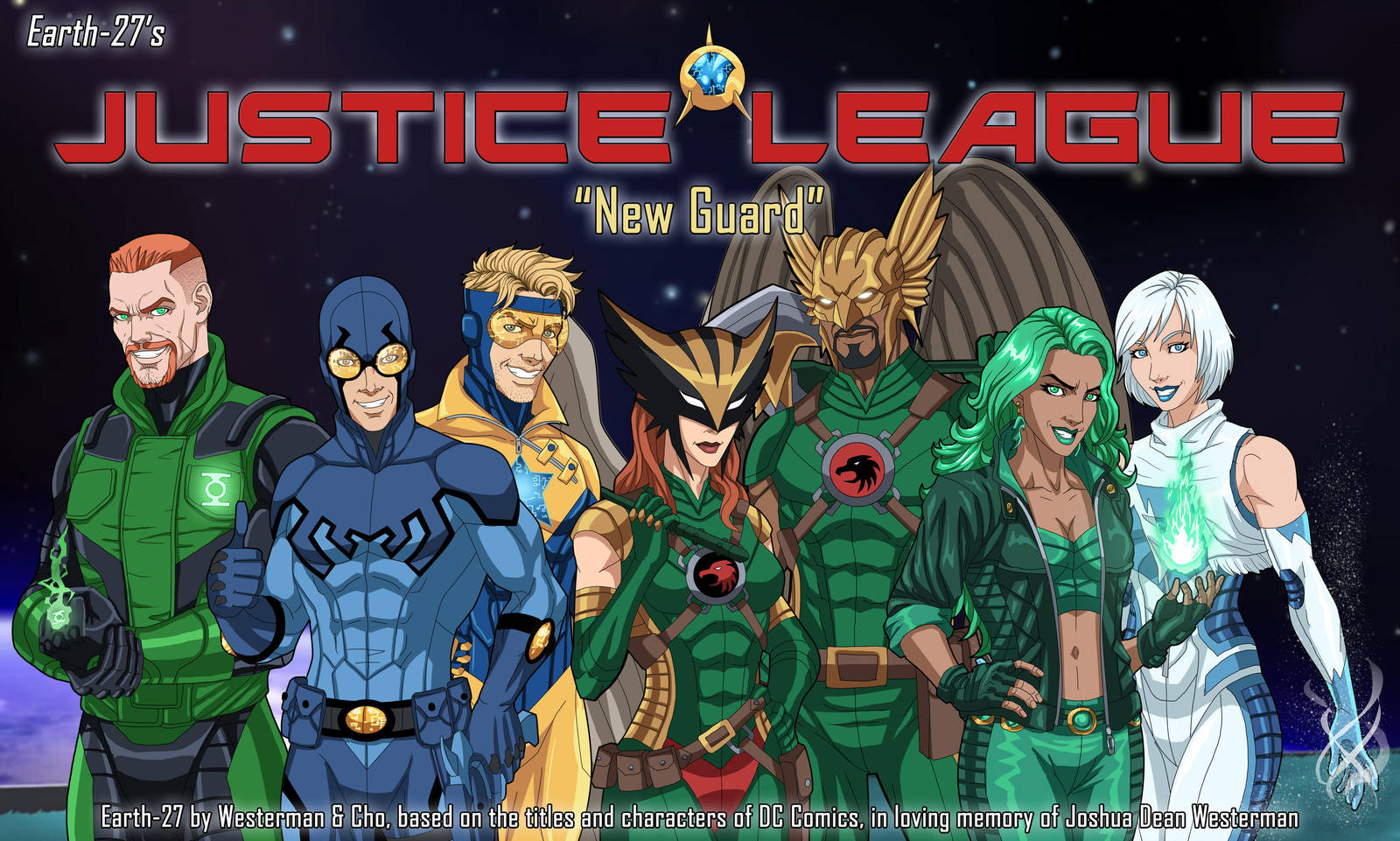 The Earth-27 Justice League Roster by Roysovitch on DeviantArt